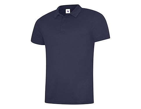 Uneek Outback Ultra Cool Polo Shirts - Navy