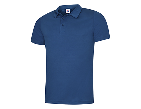 Uneek Outback Ultra Cool Polo Shirts - Royal Blue