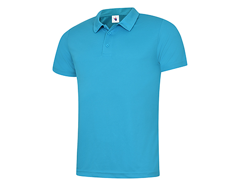 Uneek Outback Ultra Cool Polo Shirts - Sapphire Blue