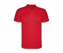 Roly Monzha Technical Sport Kids Polo - Red