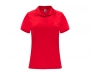 Roly Monzha Womens Technical Sport Polo - Red
