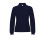 Roly Estrella Womens Long Sleeve Polo Shirts - Navy Blue