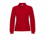 Roly Estrella Womens Long Sleeve Polo Shirts - Red