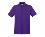 Fruit Of The Loom Premium Polo Shirts - Purple