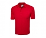 Uneek Cotton Rich Polo Shirts - Red