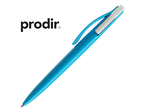Prodir DS2 Pens - Polished - Cyan