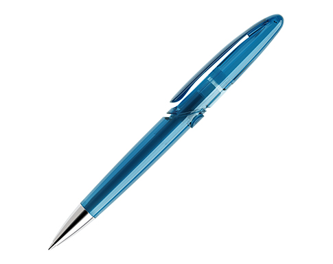 Prodir DS7 Deluxe Pens - Transparent - Ocean Blue