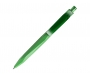 Prodir QS20 Peak Pen - Soft Touch - Transparent Clip - Green