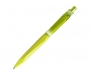 Prodir QS20 Peak Pen - Soft Touch - Transparent Clip - Lime Green