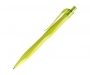 Prodir QS20 Peak Pen - Soft Touch - Transparent Clip - Lime Green