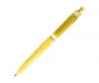 Prodir QS20 Peak Pen - Soft Touch - Transparent Clip - Yellow