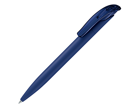 Senator Challenger Soft Touch Pens - Navy Blue
