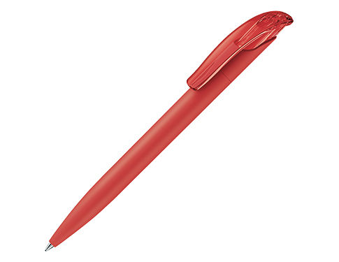 Senator Challenger Soft Touch Pens - Red