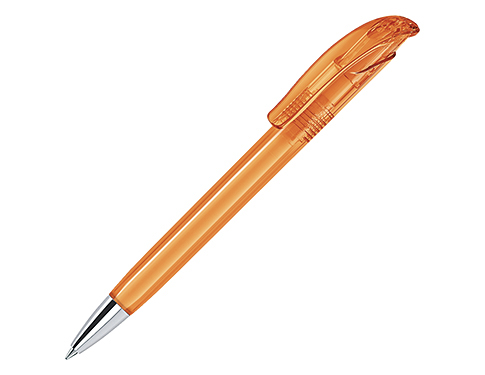 Senator Challenger Deluxe Pens Clear - Orange