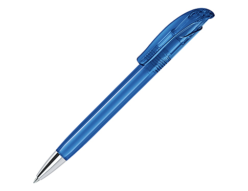Senator Challenger Deluxe Pens Clear - Process Blue