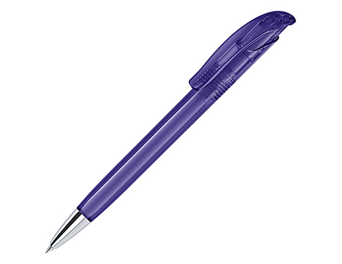 Senator Challenger Deluxe Pens Clear - Purple
