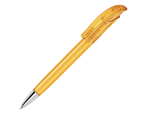 Senator Challenger Deluxe Pens Clear - Yellow