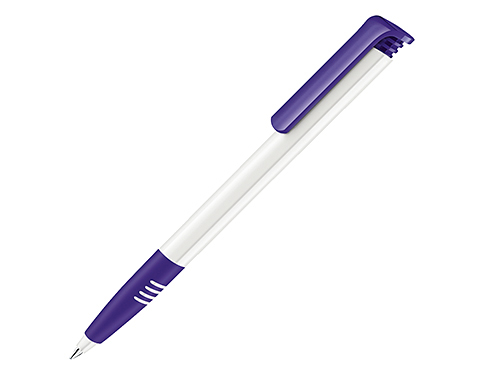 Senator Super Hit Soft Grip Pens Polished - Purple