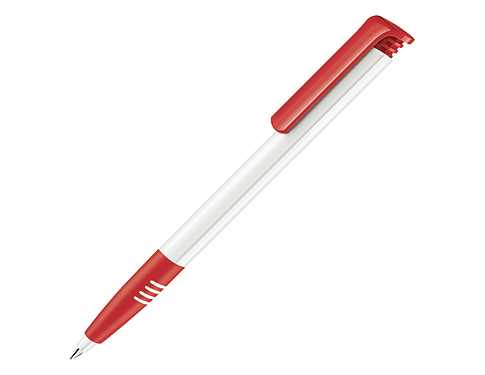 Senator Super Hit Soft Grip Pens Polished - Red