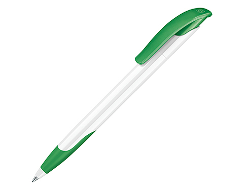 Senator Challenger Basic Soft Grip Pens Polished - Green