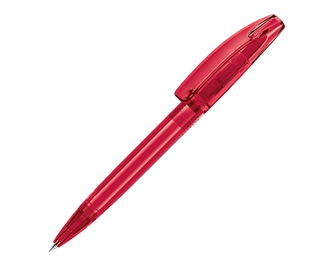 Senator Bridge Pens Clear - Cherry Red