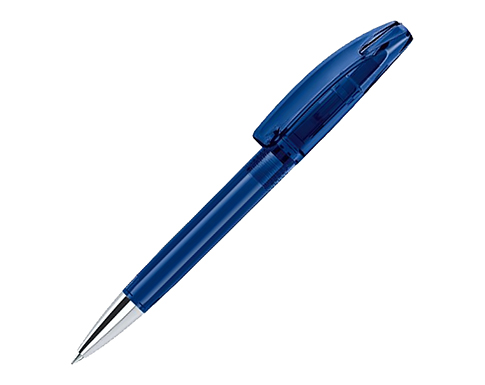 Senator Bridge Pens Deluxe Clear - Navy Blue