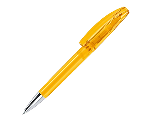Senator Bridge Pens Deluxe Clear - Yellow