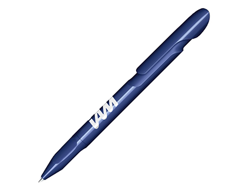 Senator Evoxx Polished Recycled Pens - Navy Blue