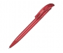 Senator Challenger Soft Grip Pens Clear - Cherry Red