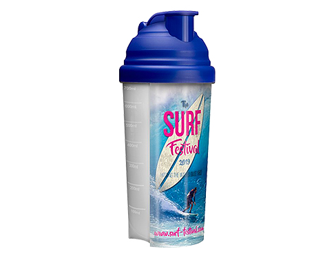 Shakermate 700ml Protein Shaker Bottles - Blue