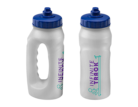 Marathon 500ml Jogger Sports Bottles Clear - Dark Blue