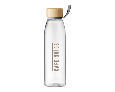 Barcelona Glass Water Bottles - Clear