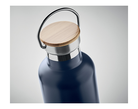 Hudson 1 Litre Vacuum Insulated Drinking Bottles - Navy Blue