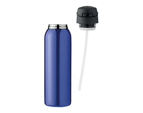 Trenton 580ml Double Wall Vacuum Insulated Water Bottles - Royal Blue