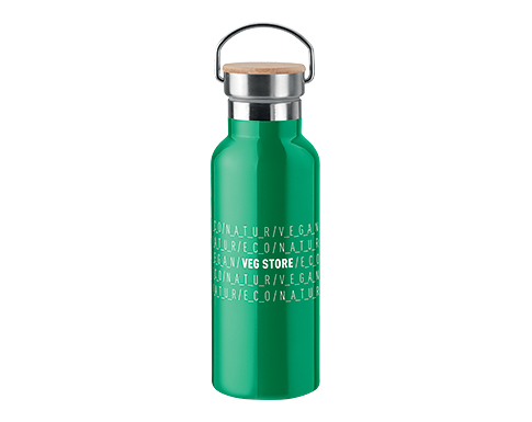Hammond 500ml Vacuum Insulated Stainless Steel Water Bottles - Green