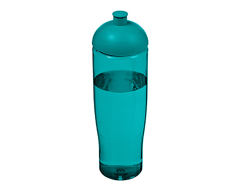 H20 Marathon 700ml Domed Top Sports Bottles - Trans Turquoise