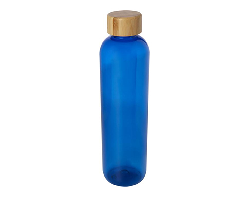Rhine 1 Litre Recycled Plastic Water Bottle - Royal Blue