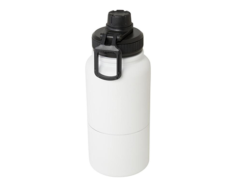 Shannon 840ml RCS Certified Stainless Steel Insulated Sport Bottles - White
