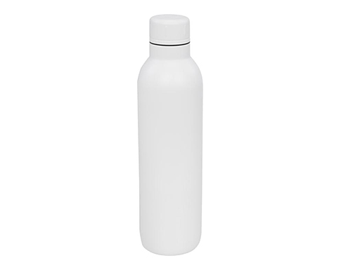 Pacific 510ml Copper Vacuum Insulated Sports Bottles - White