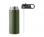 Orleans 500ml Vacuum Insulated Recycled Stainless Steel Water Bottles - Forest Green