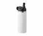 Orleans 500ml Vacuum Insulated Recycled Stainless Steel Water Bottles - White