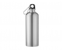 Scarsdale 750ml Aluminium Carabiner Water Bottles - Silver