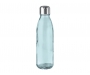 Metropolis Glass Water Bottles - Clear Blue