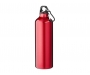 Denver 770ml Carabiner Aluminium Water Bottles - Red