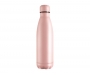 Emotion 500ml Powder Coated Insulated Drinks Bottles - Pink