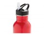 Poseidon Full Colour 710ml Stainless Steel Fitness Bottles - Red