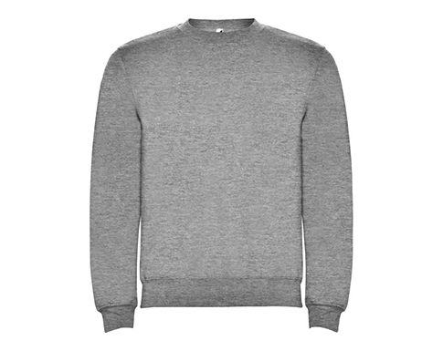 Roly Classica Kids Crew Neck Sweatshirts - Grey