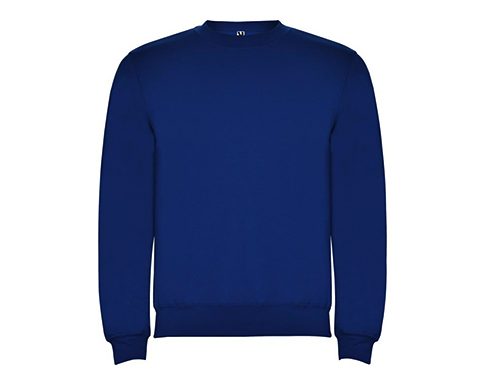 Roly Classica Kids Crew Neck Sweatshirts - Royal Blue