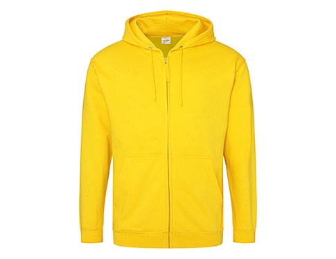 AWDis Fashion Zipped Hoodies - Sun Yellow