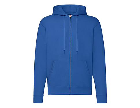 Fruit Of The Loom Classic Zipped Hoodies - Royal Blue